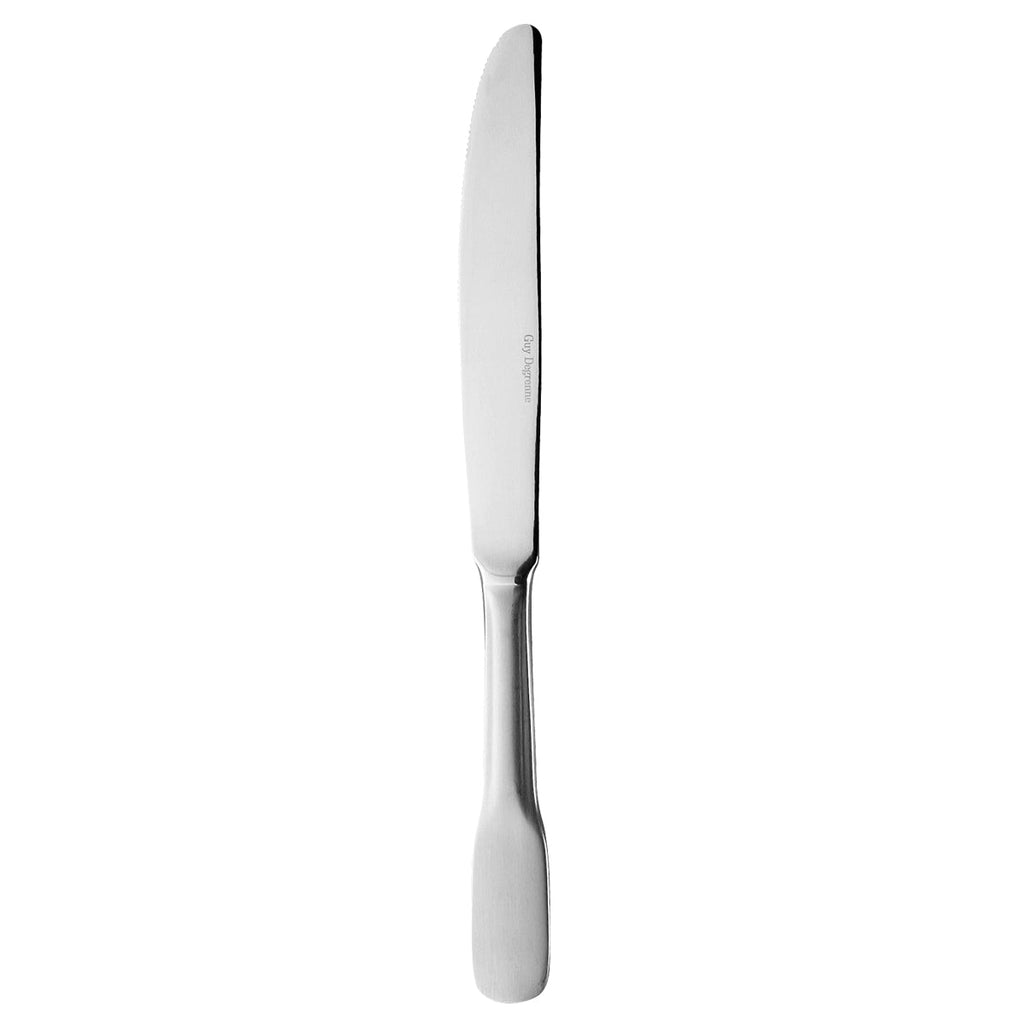 VIEUX PARIS SATINE Couteau de table monobloc lame scie