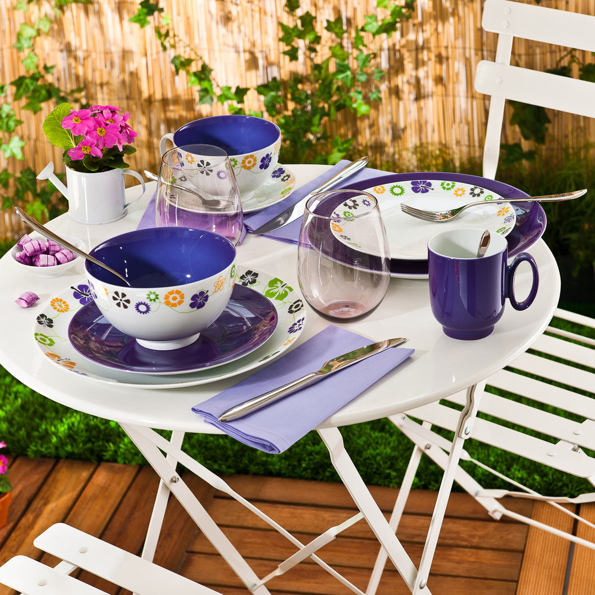 NORWAY MIROIR Couteau de table monobloc lame scie