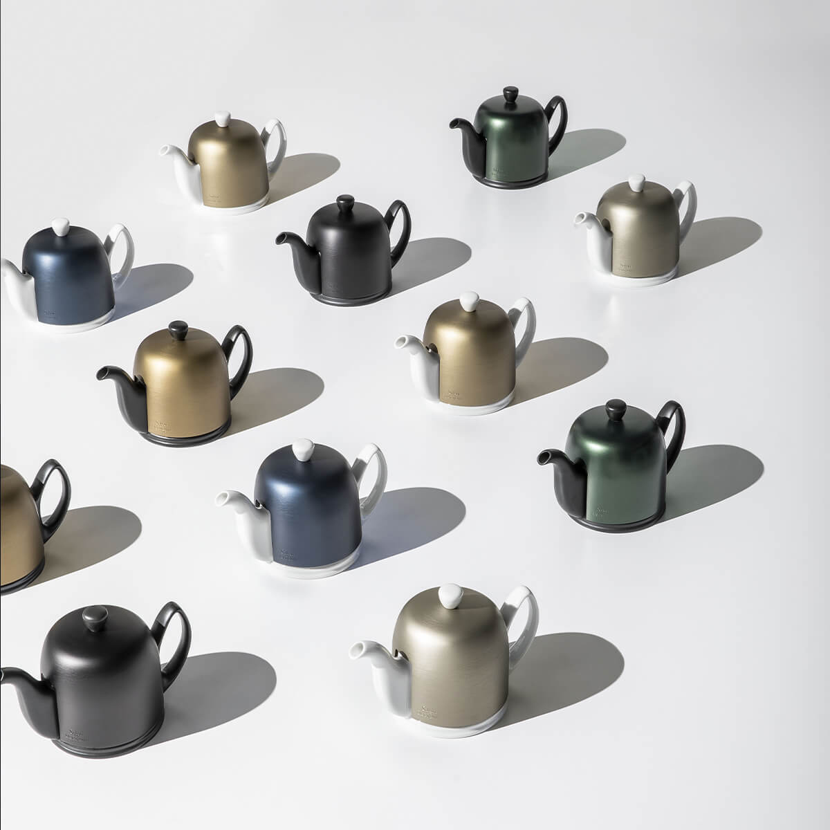 SALAM MINERALE Théière 4 tasses cloche bronze