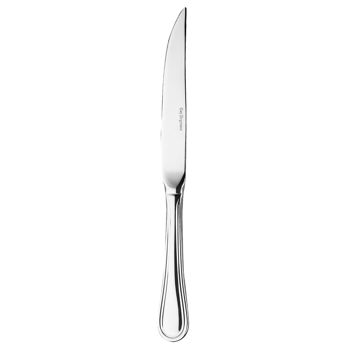 CONFIDENCE MIROIR Couteau à steak monobloc lame scie