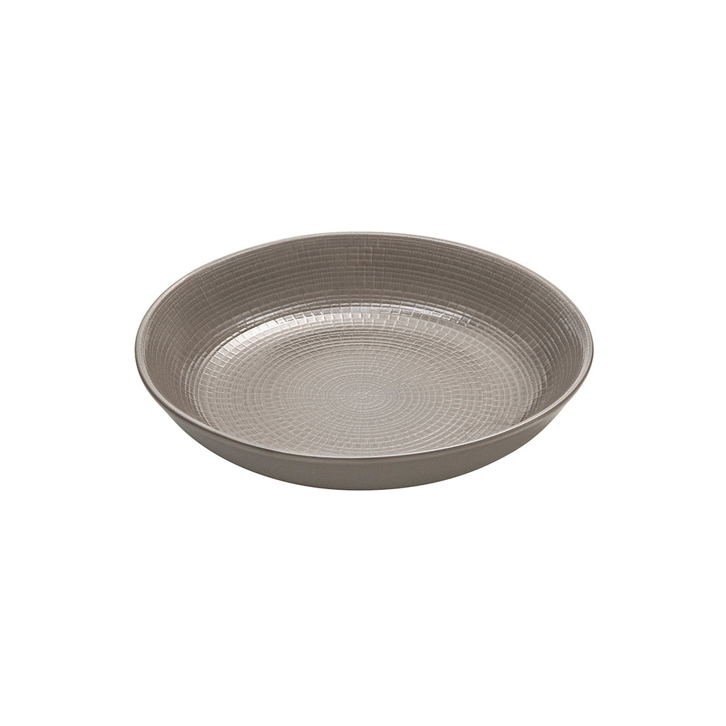 MODULO NATURE TERRE D'OMBRE Grande assiette creuse 21 cm