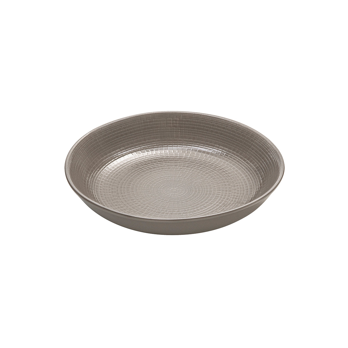 MODULO NATURE TERRE D'OMBRE Grande assiette creuse 21 cm