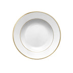 ECLIPSE GALON OR Assiette creuse à aile 22,5 cm