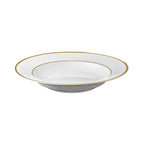 ECLIPSE GALON OR Assiette creuse à aile 22,5 cm