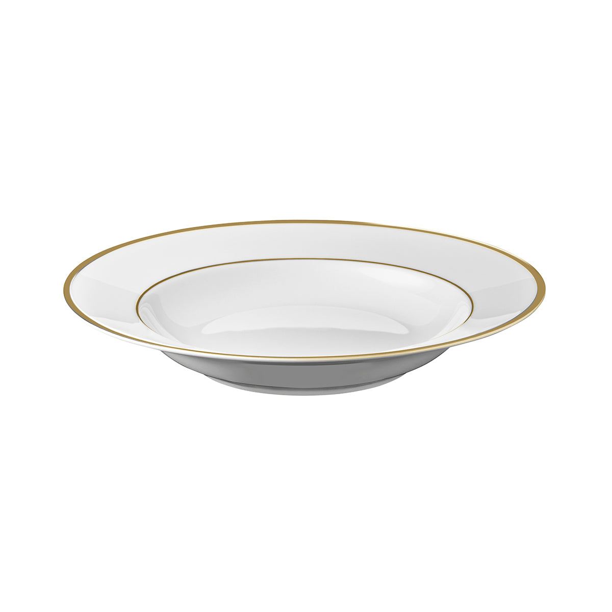 ECLIPSE GALON OR Assiette creuse à aile 22,5 cm