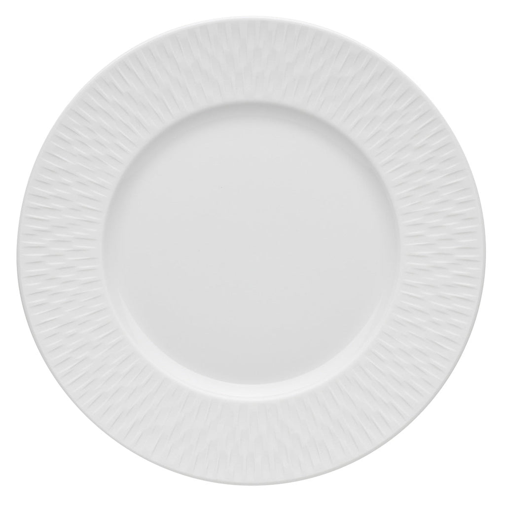 BOREAL SATIN BLANC Assiette à dessert 22,5 cm
