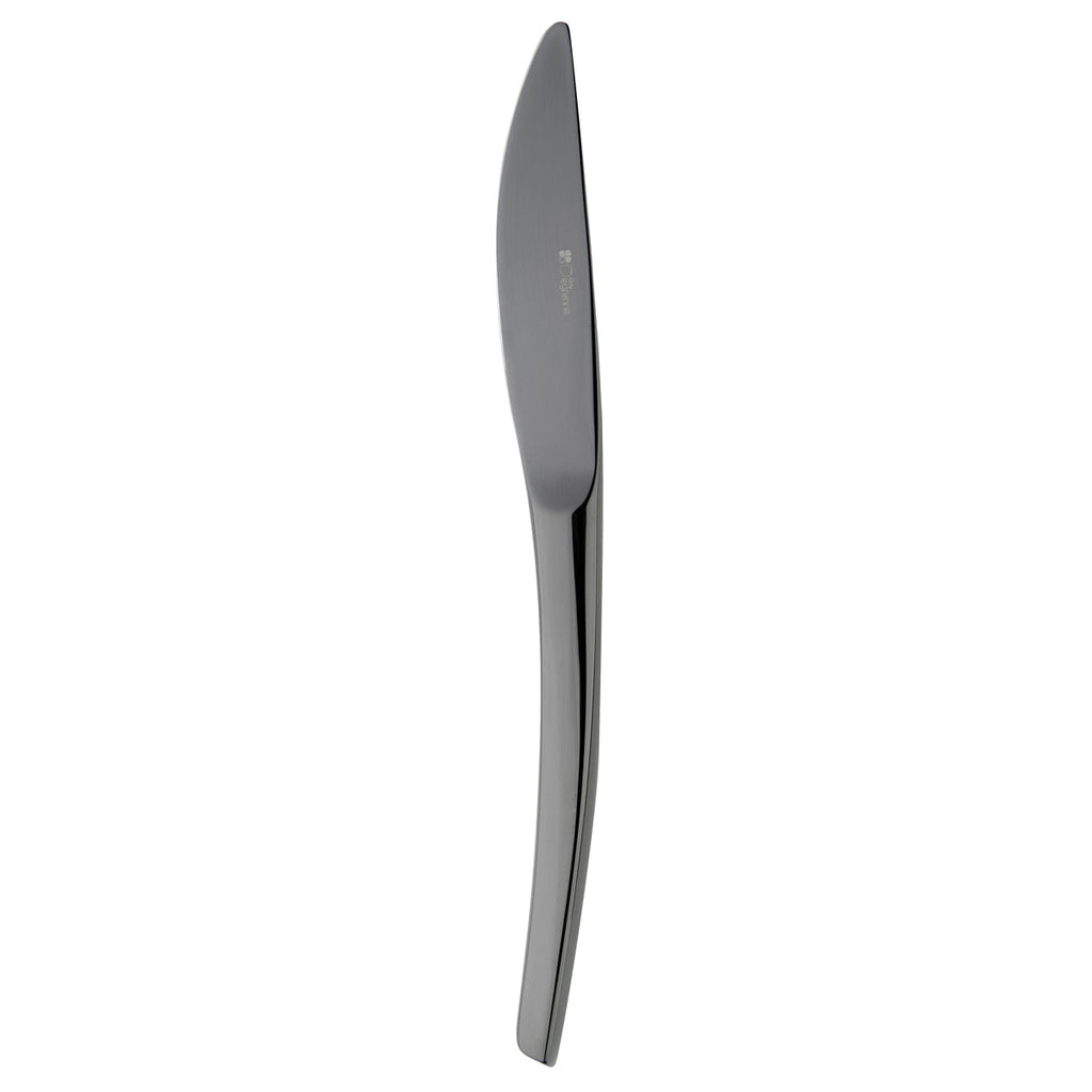 XY BLACK MIROIR Couteau à dessert monobloc lame unie