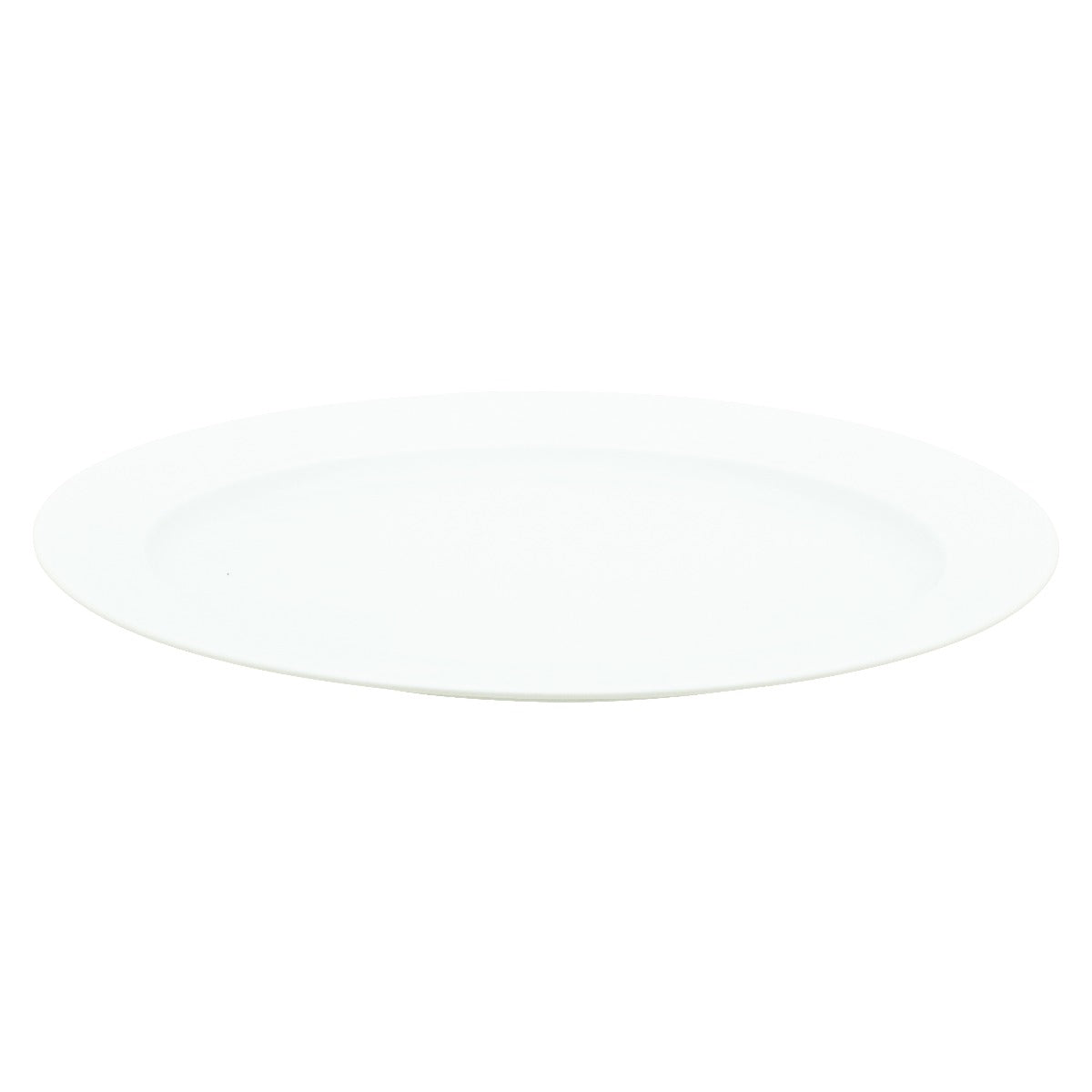 ECLIPSE BLANC CHR Plat ovale 36,5 x 26,5 cm