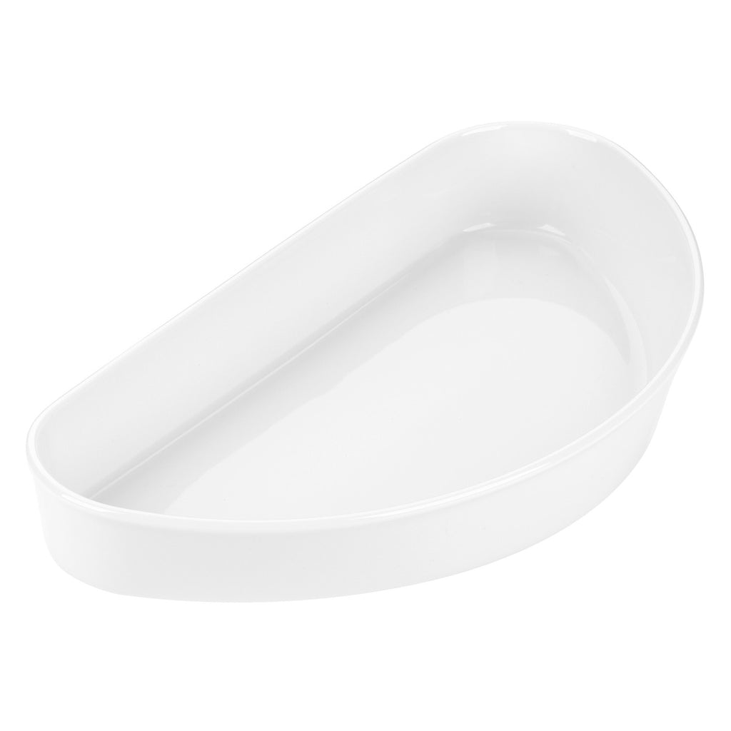 EVENTO BLANC 1/2 bac en porcelaine pour chafing dish