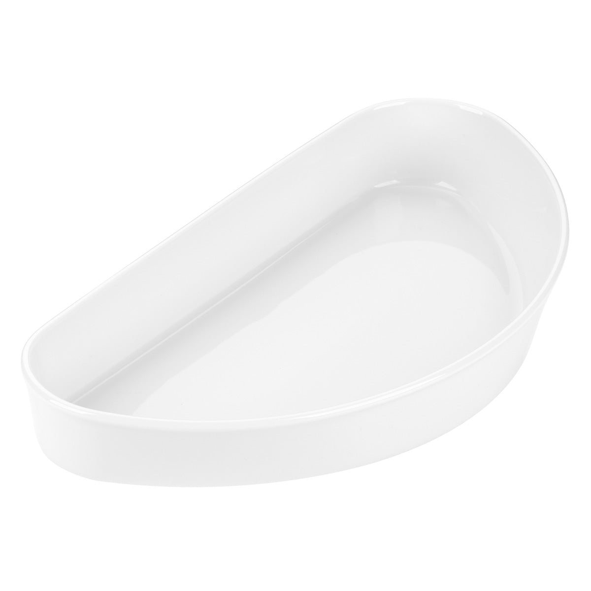 EVENTO BLANC 1/2 bac en porcelaine pour chafing dish