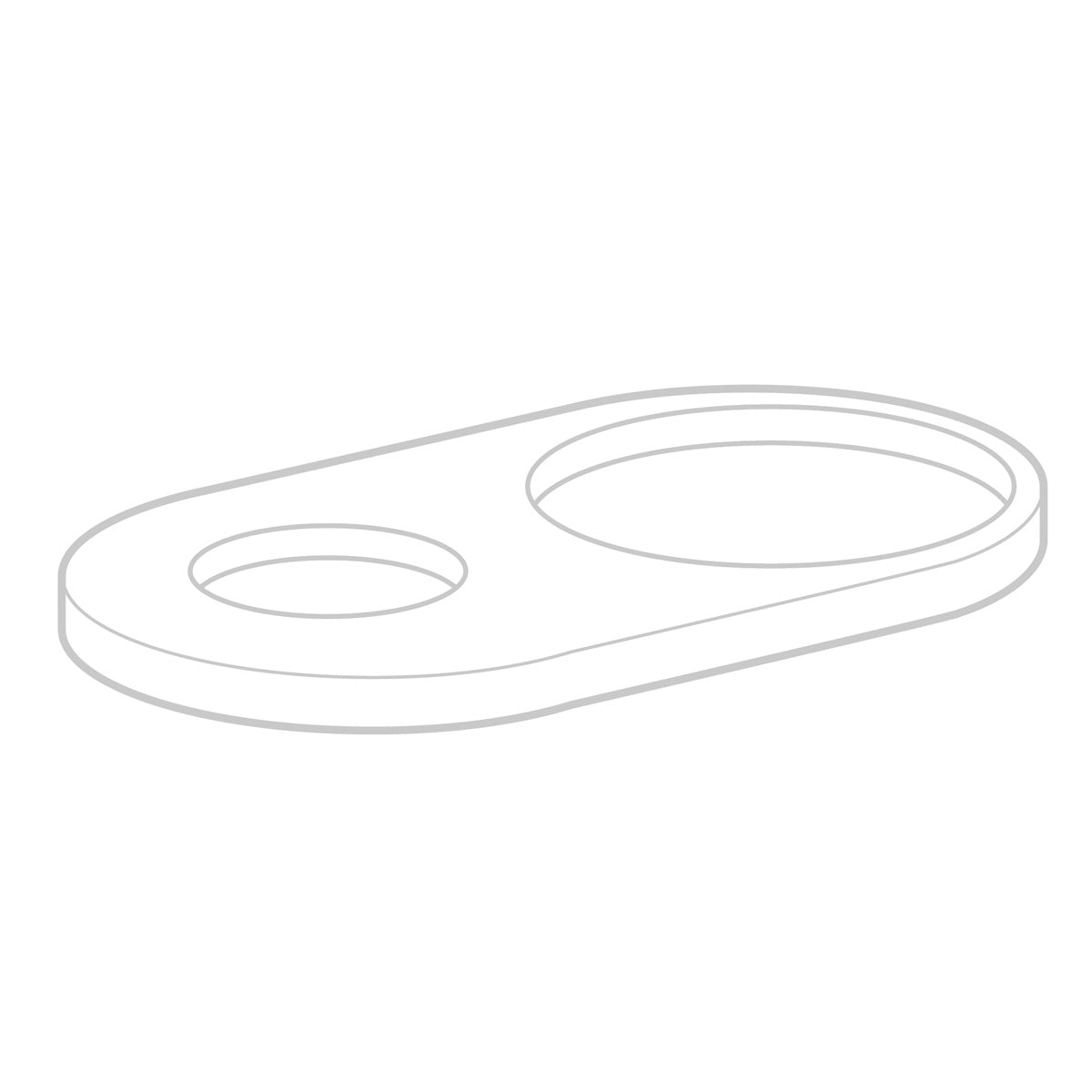 EVENTO socle acrylique noir 20x32x20 cm pour urne a jus de fruits