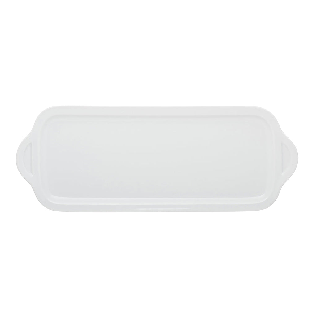 COLLECTION L BLANC Plat à cake 35 x 15 cm