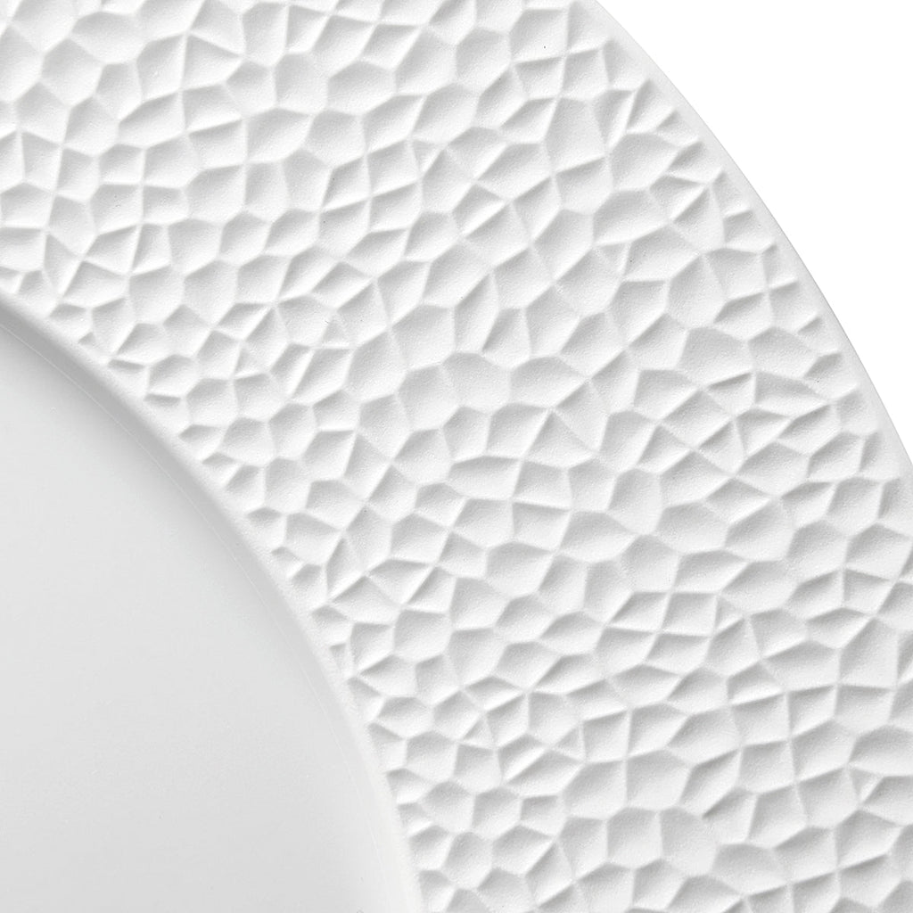 COLLECTION L FRAGMENT BLANC Assiette plate ronde 27,9 cm