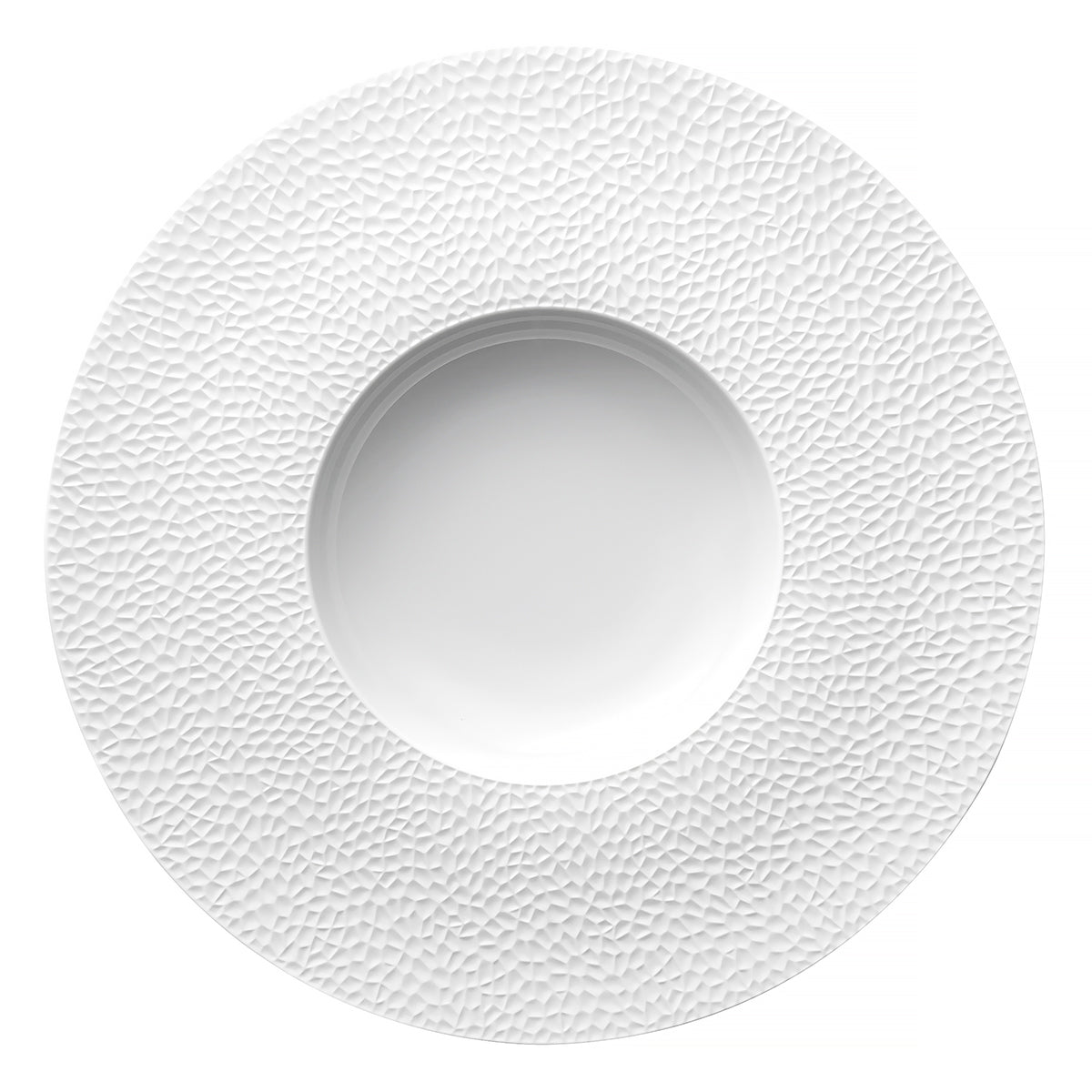 COLLECTION L FRAGMENT BLANC Assiette gourmet grand bassin 30 cm