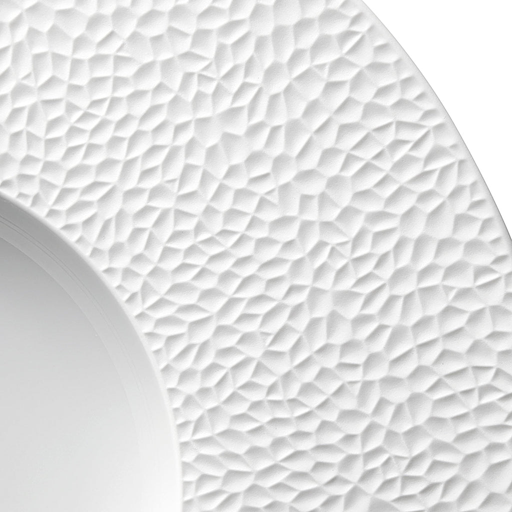 COLLECTION L FRAGMENT BLANC Assiette gourmet grand bassin 30 cm
