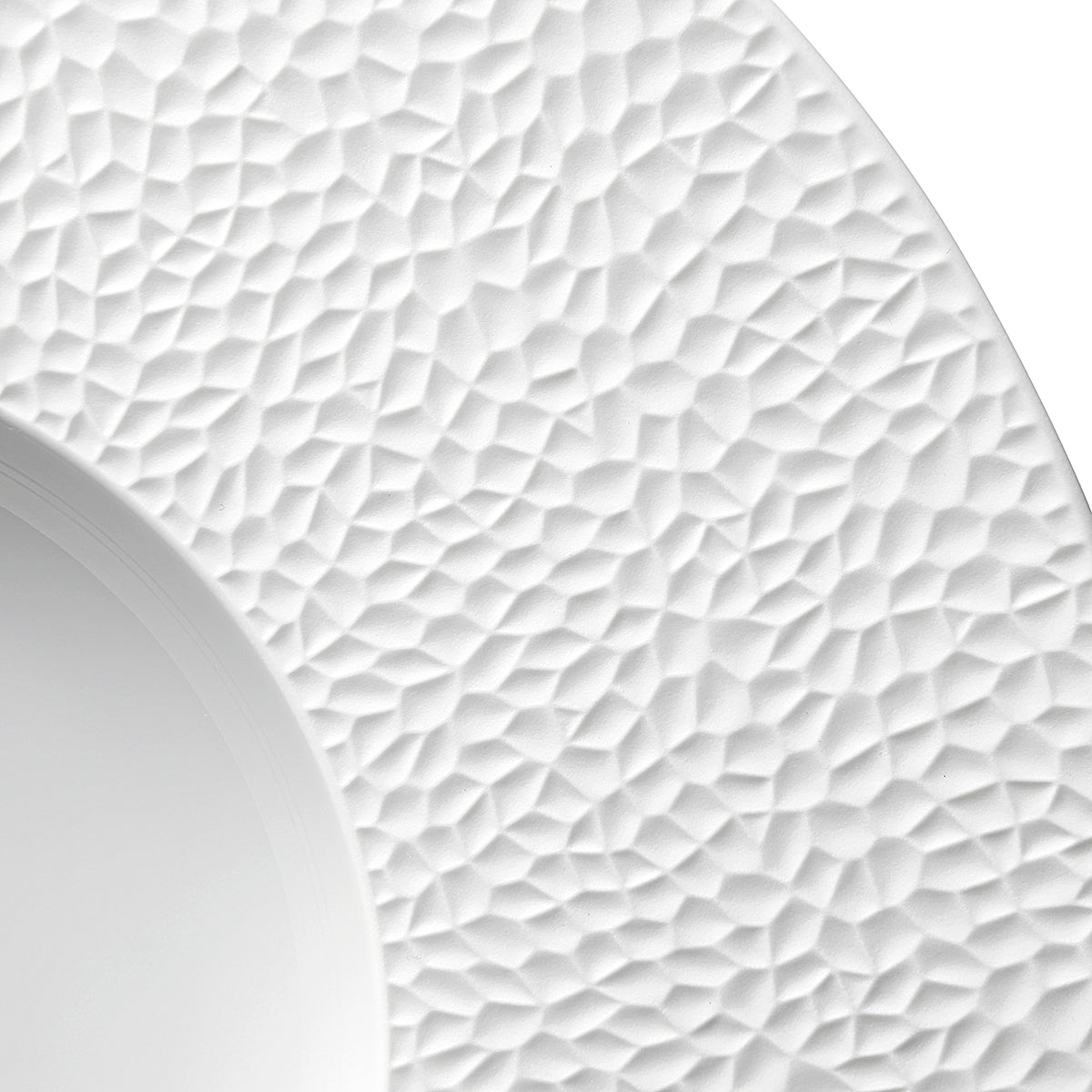 COLLECTION L FRAGMENT BLANC Assiette gourmet grand bassin 30 cm