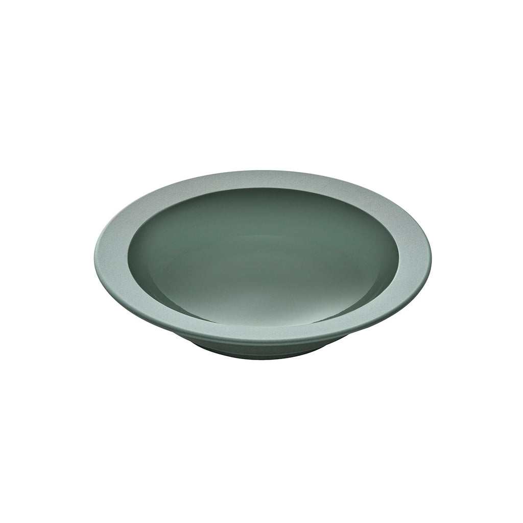 BAHIA ARGILE VERT Assiette creuse 20 cm
