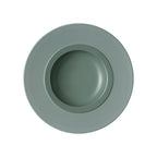 BAHIA ARGILE VERT Assiette gourmet petit bassin 23 cm