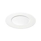 PERLES DE ROSEE BLANCHES Assiette à dessert 24 cm