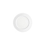 PERLES DE ROSEE BLANCHES Assiette à pain 14 cm