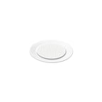 PERLES DE ROSEE BLANCHES Assiette à pain 14 cm