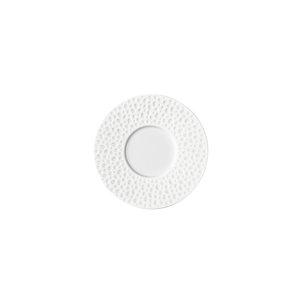 PERLES DE ROSEE BLANCHES Soucoupe à café/expresso 12,6 cm
