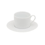 PERLES DE ROSEE BLANCHES Soucoupe à thé/café 15,8 cm
