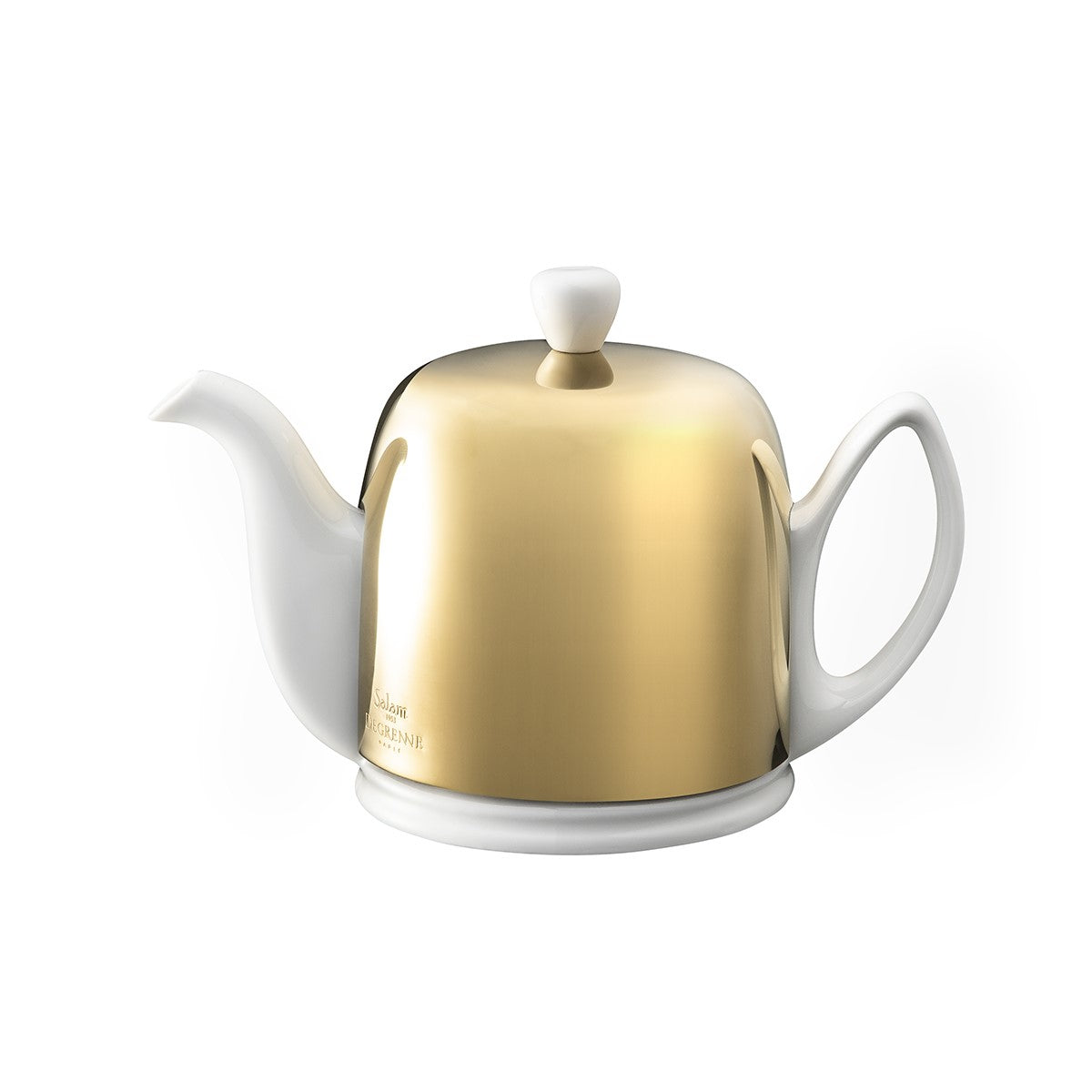 SALAM DOREE Théière 4 tasses cloche dorée