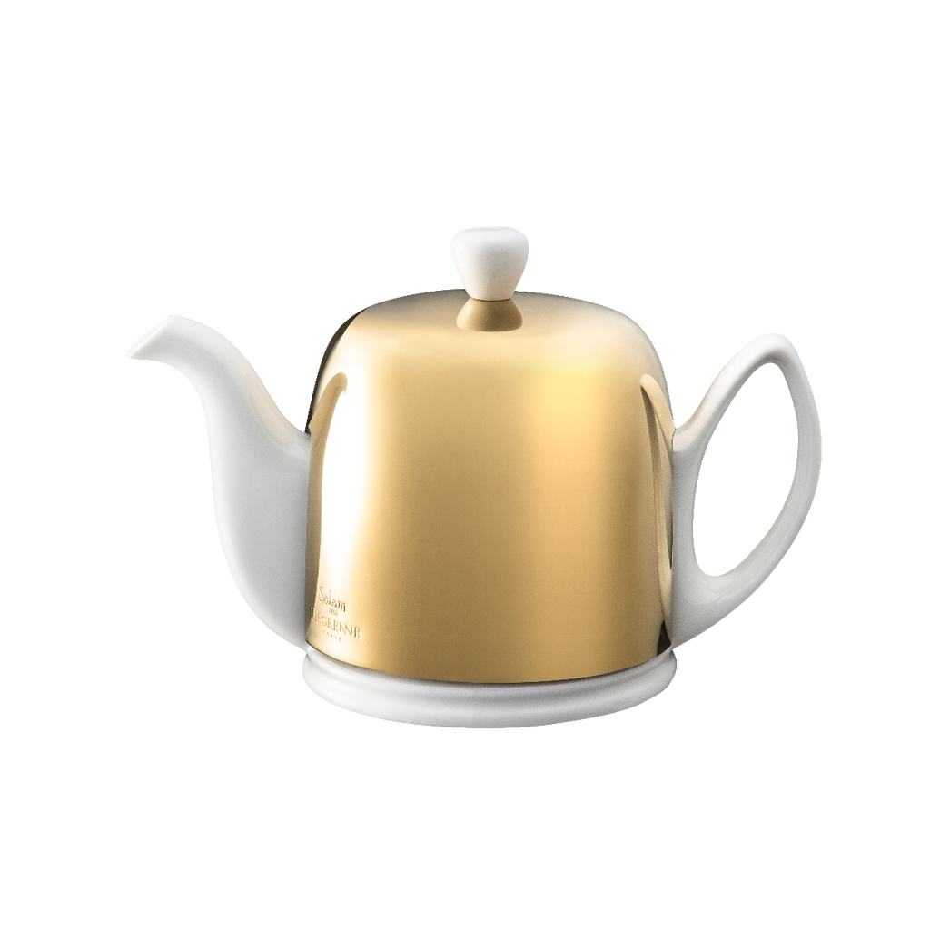SALAM DOREE Théière 4 tasses cloche dorée