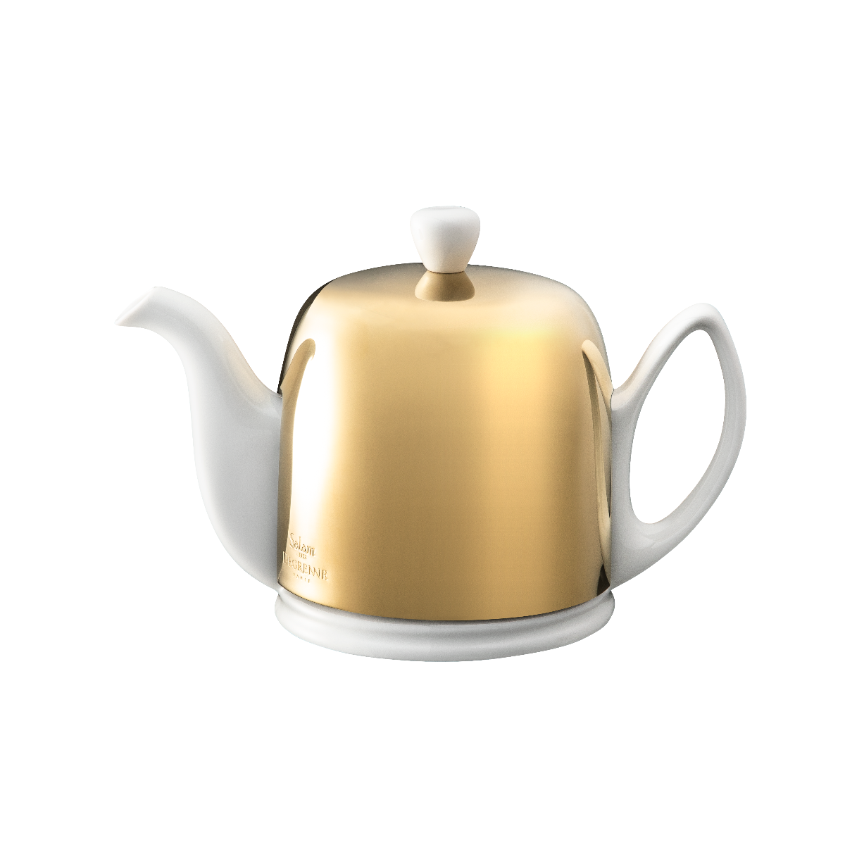 SALAM DOREE Théière 4 tasses cloche dorée