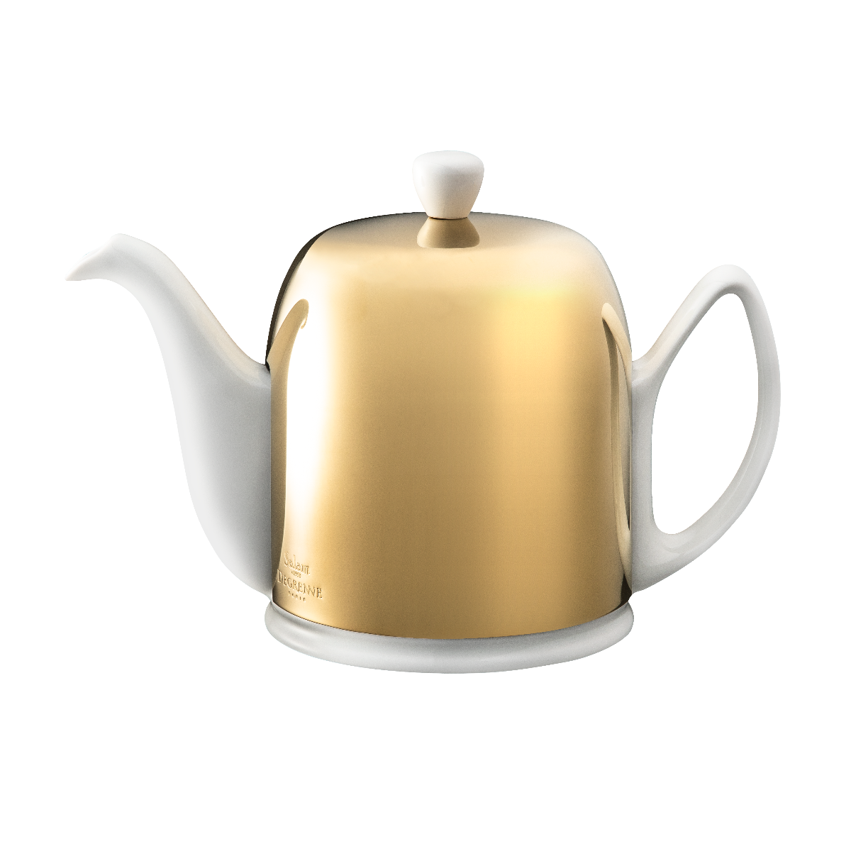 SALAM DOREE Théière 6 tasses cloche dorée