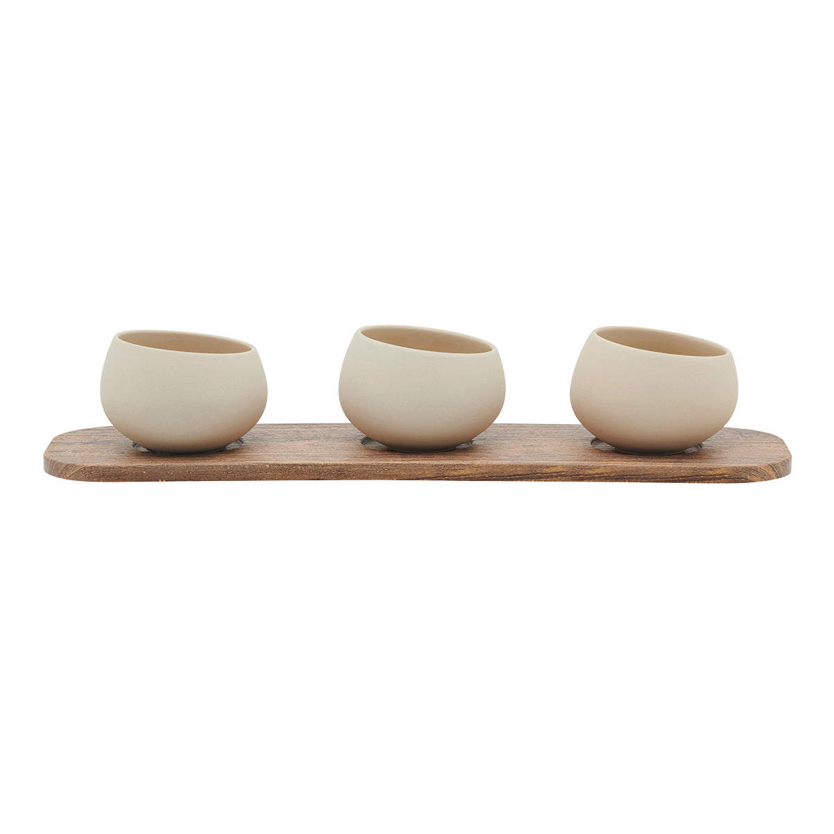 EVENTO Plateau gn 1/6 3 trous mélamnie bois 8.7x32.5 cm