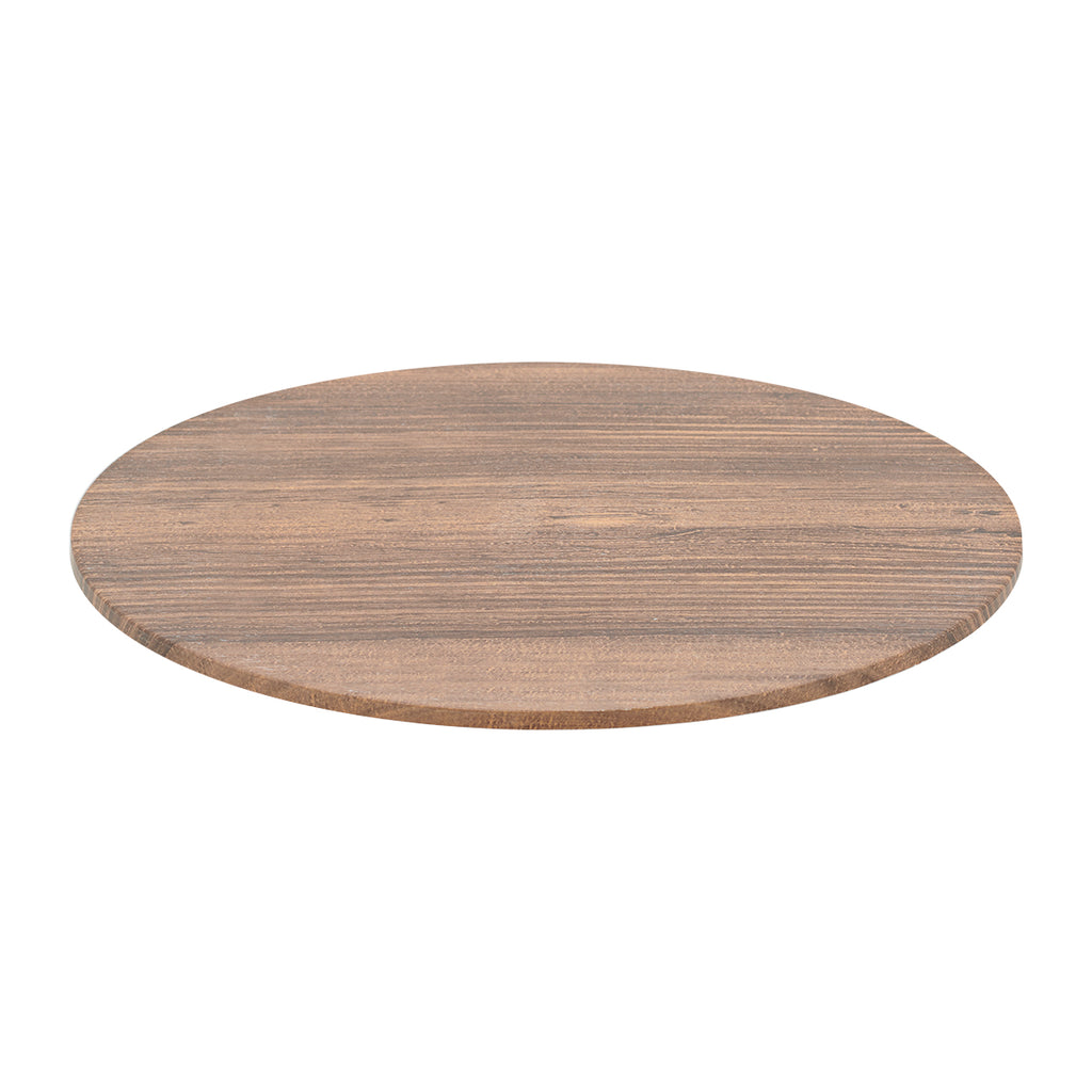 EVENTO planche ronde 32 cm mélamine bois