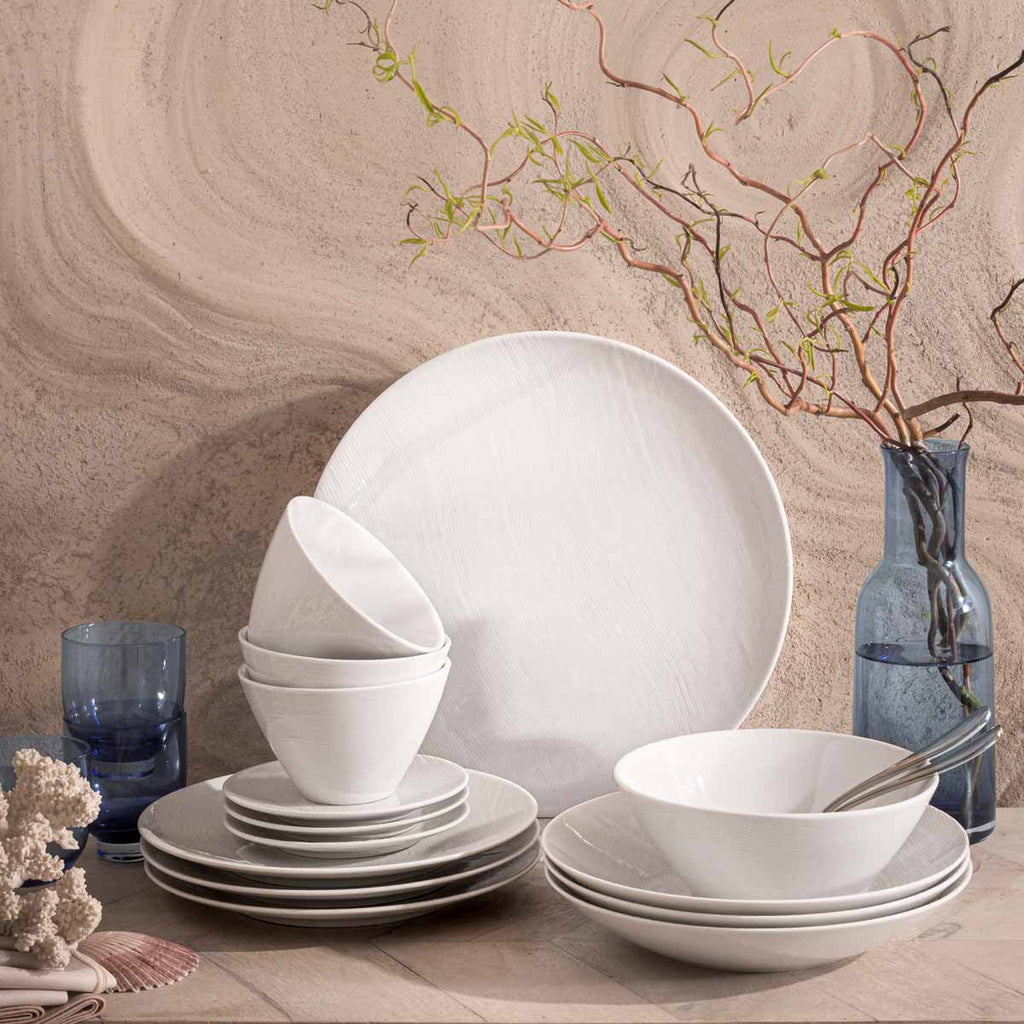 RIVAGE BLANC Assiette de présentation 32cm
