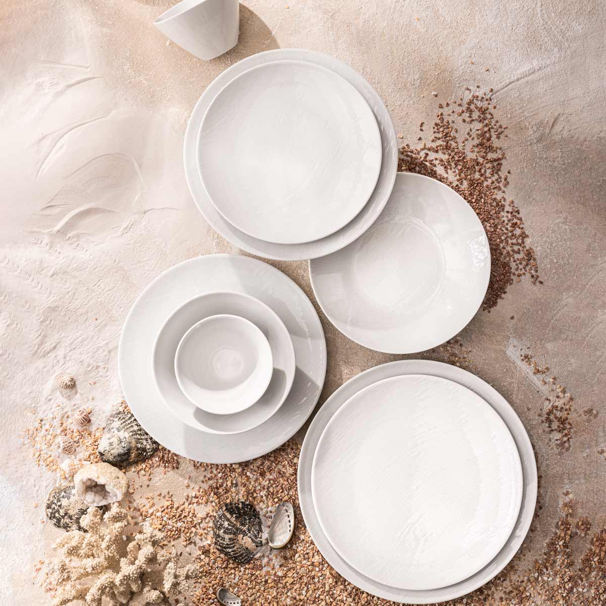 RIVAGE BLANC Bol 18cm