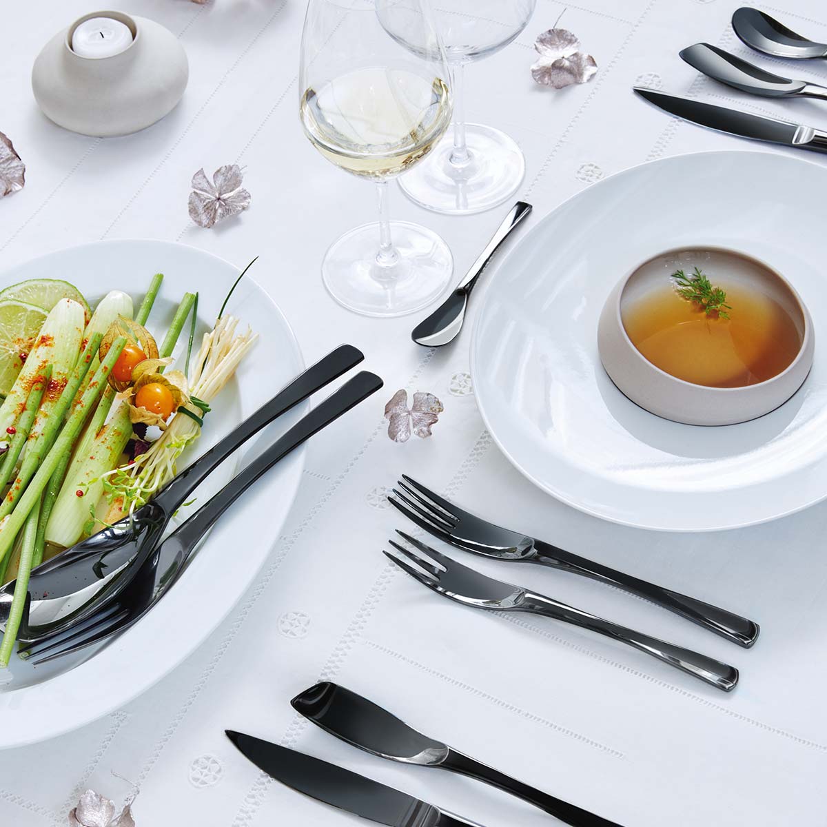 Image du produit: XY BLACK MIROIR Fourchette gourmande