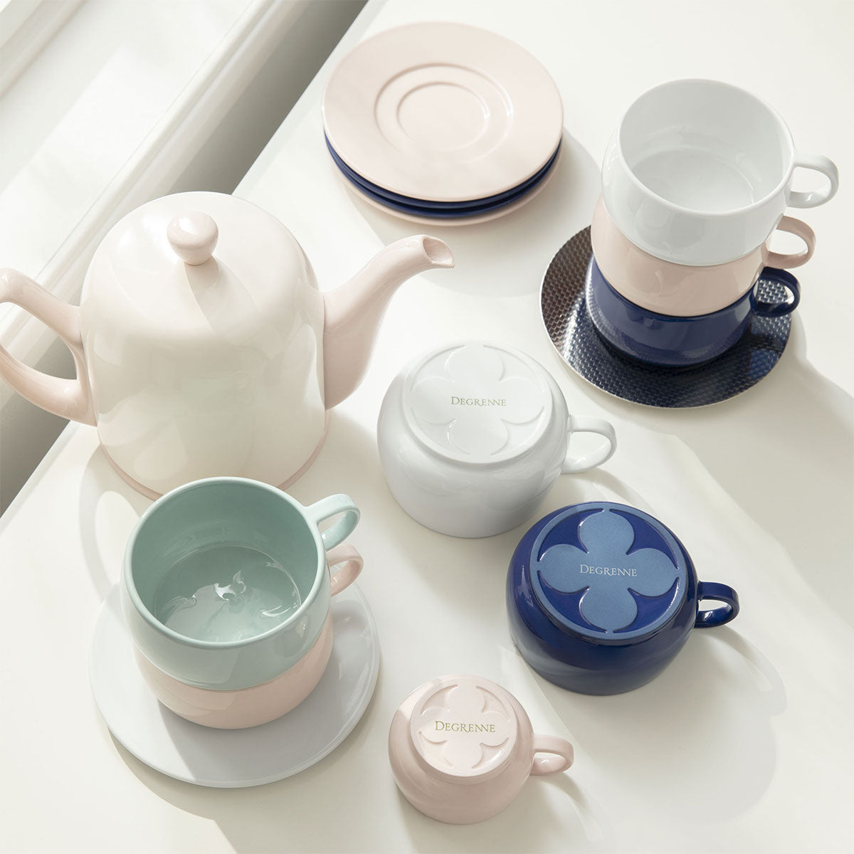 Image du produit: CAFETERIE EMPILEO BLEU GOURMET Soucoupe 15 cm