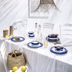 BLUE SHADES Assiette à dessert 23 cm