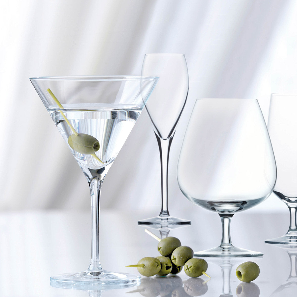 ANYTIME TRANSPARENT Verre à martini 25 cl