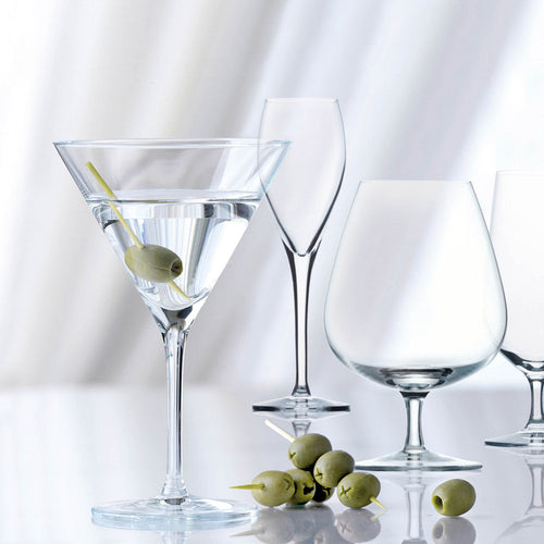 ANYTIME TRANSPARENT Verre à martini 25 cl