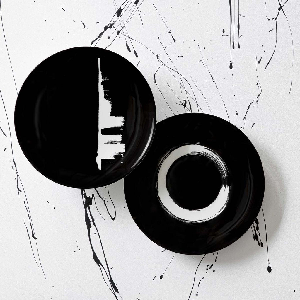 MODULO NOIR ARTY CREATION Assiette 29 cm
