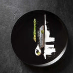 MODULO ARTY CREATION NOIR Assiette à dessert 20 cm