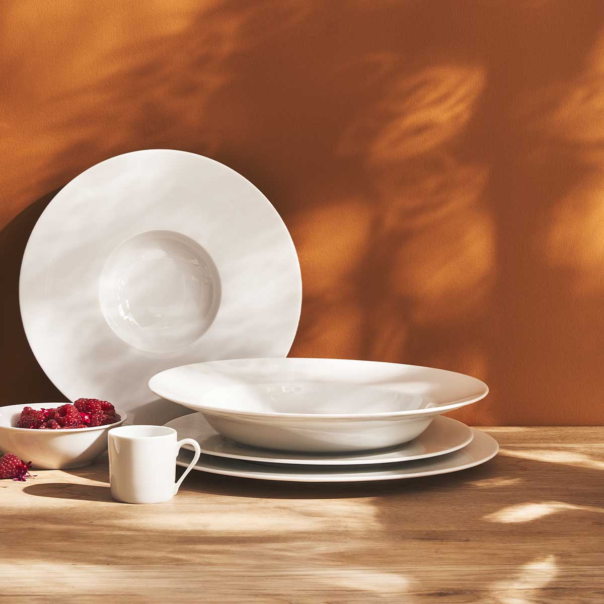 COLLECTION L BLANC Plat creux 30,5 cm