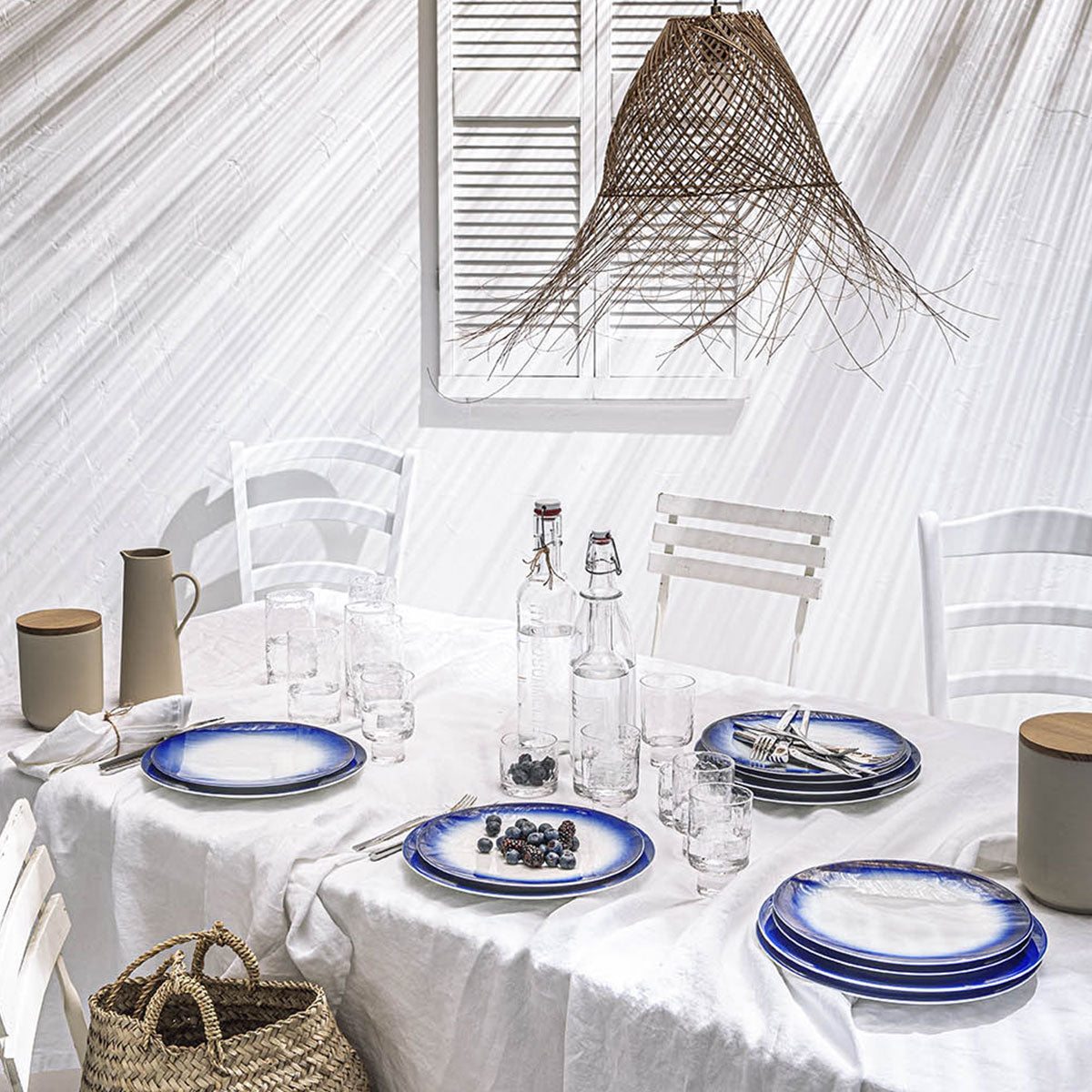 BLUE SHADES Assiette 26 cm