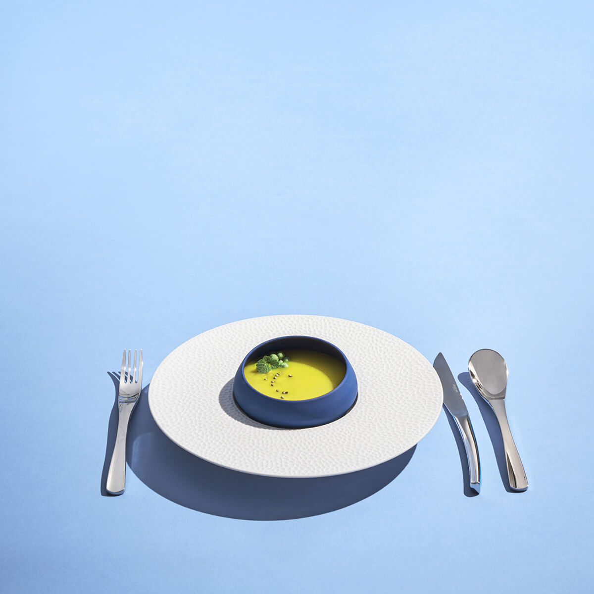 Image du produit: GOURMET BLEU Cocotte biseautée 30 cl