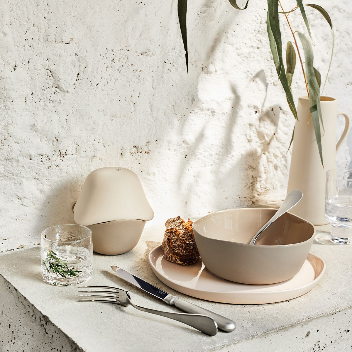 BRUME ROSEE Assiette 26 cm