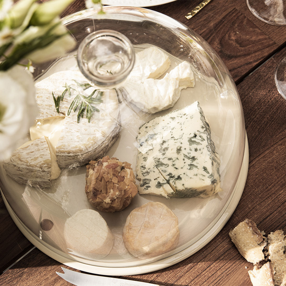 EVENTO Cloche en verre 28 cm