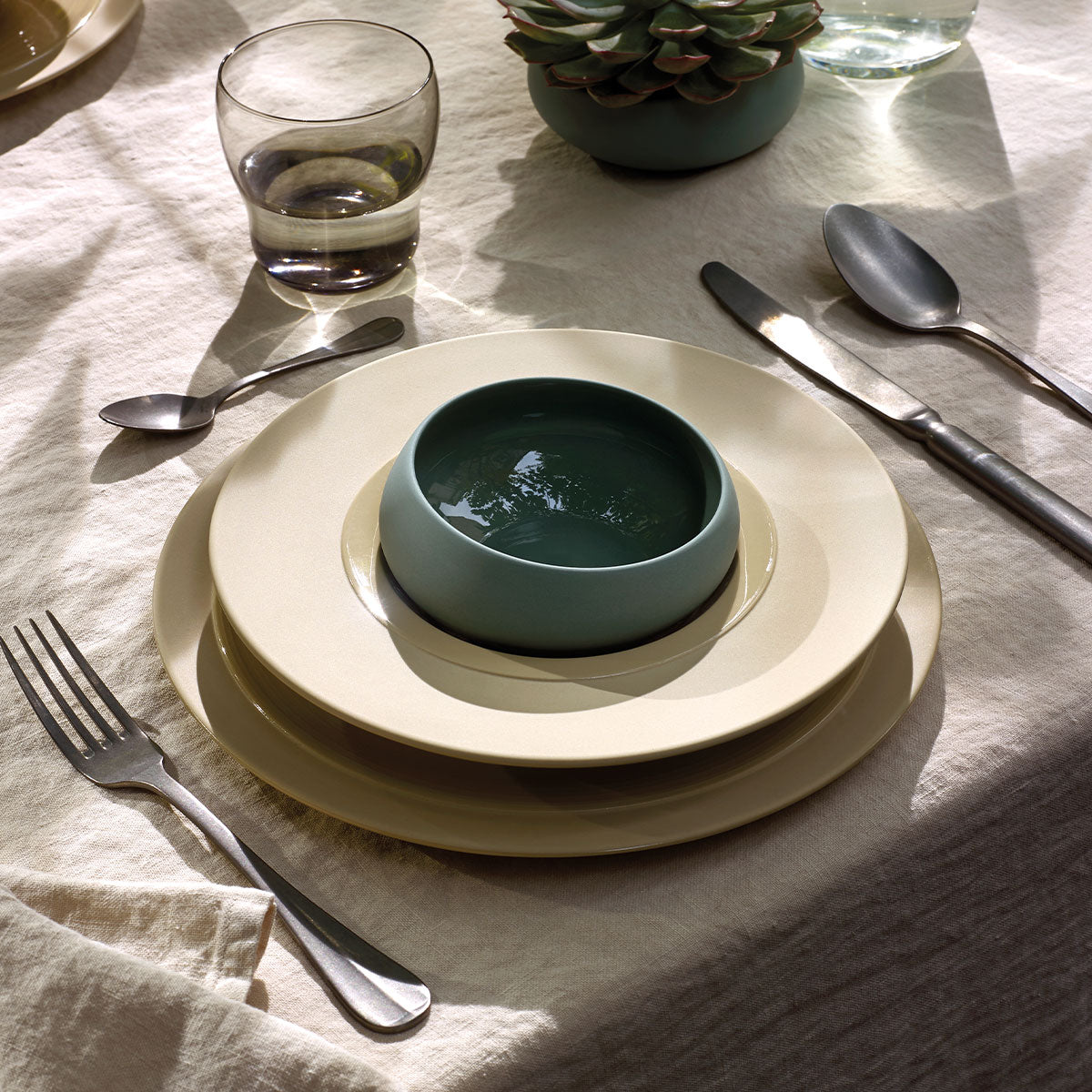 BAHIA DUNE Assiette gourmet petit bassin 23 cm