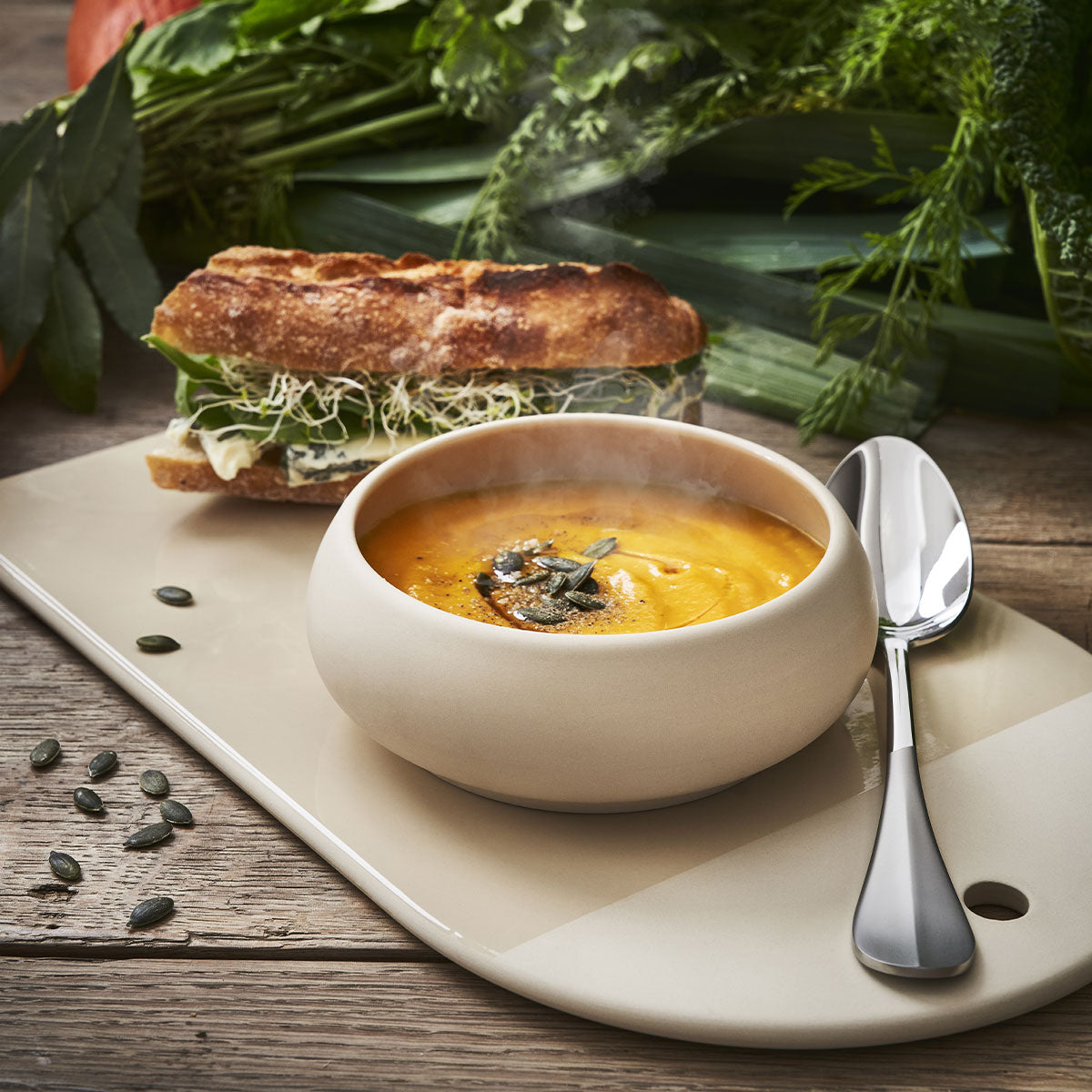 BAHIA DUNE Planche en grès 35 x 21 cm