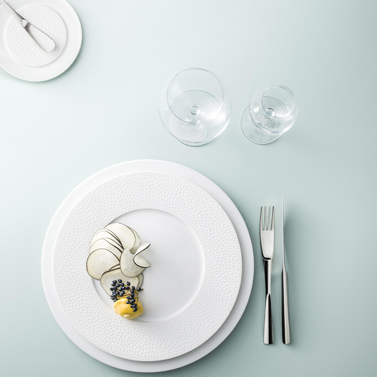 COLLECTION L FRAGMENT BLANC Assiette de présentation 32 cm